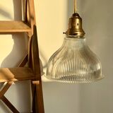 Suspension XXL Holophane style bistrot ou industriel