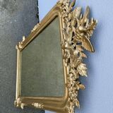 Napoleon III mirror with bird pediment 112 x 67