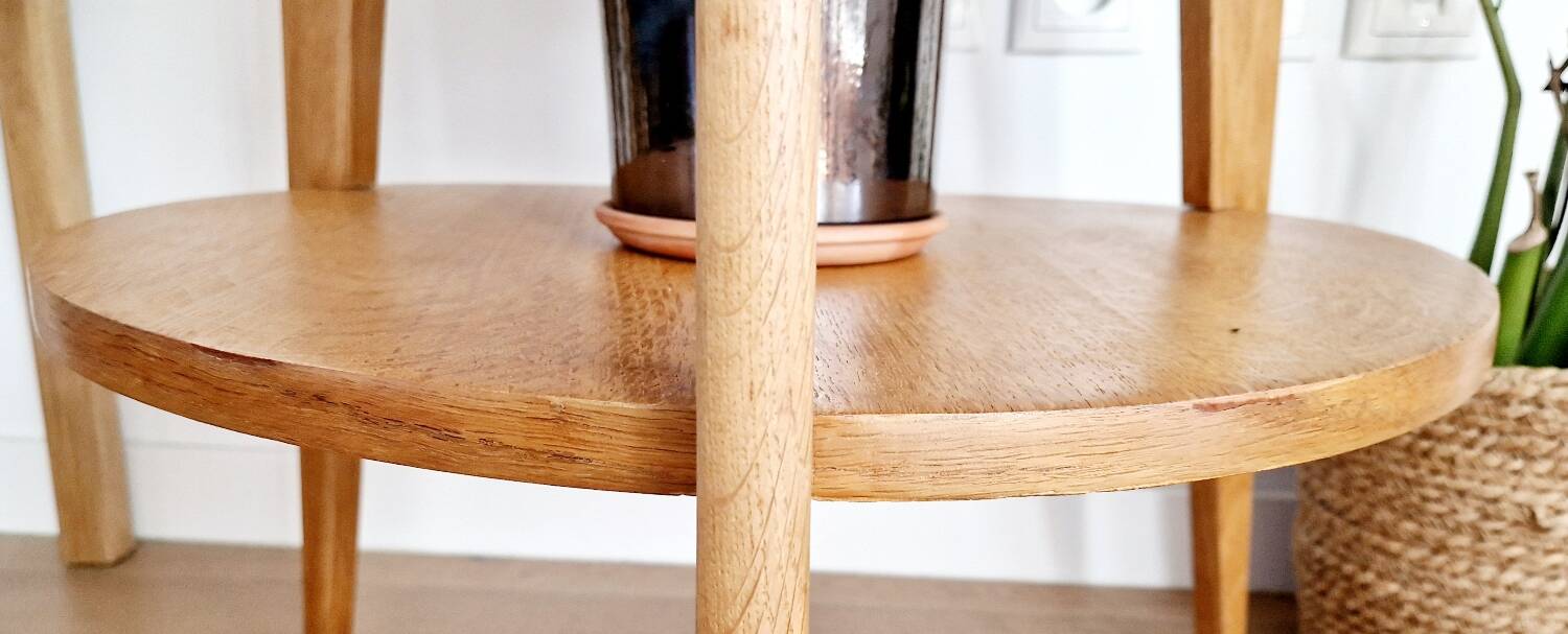 Scandinavian style side table from the 50s