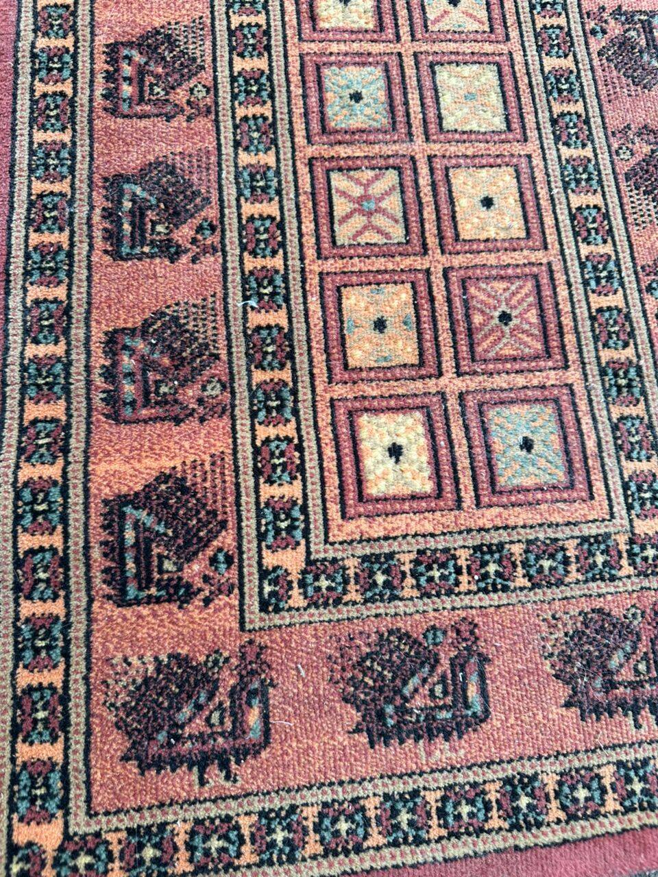 2 Persian rugs for bedside 100% pure virgin wool Saint-Maclou