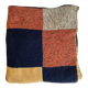 Couverture patchwork en laine