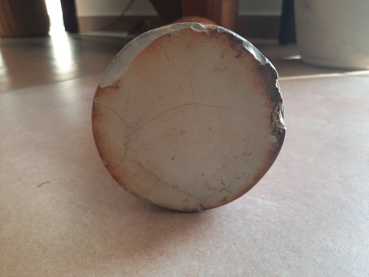 Old stoneware bottle