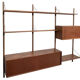 Vintage Poul Cadovius Royal System wall system wall unit