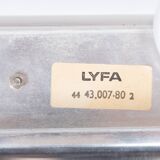 Pair of Danish vintage wall lamps Pandean by Bent Karlby, Lyfa, 1960s