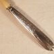 Old ivory silver porridge spoon