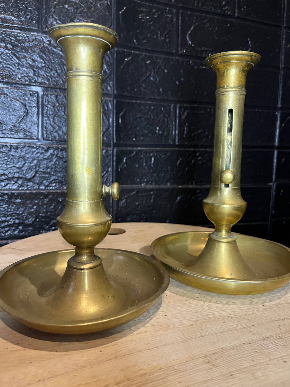 Lots 2 Brass Candlestick Holder