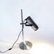 Lamp de Bureau en Aluminium et Chrome Vintage des Années 1970