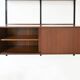 E22 wall library by Osvaldo Borsani for Tecno, 1950s