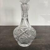Antique cut crystal carafe