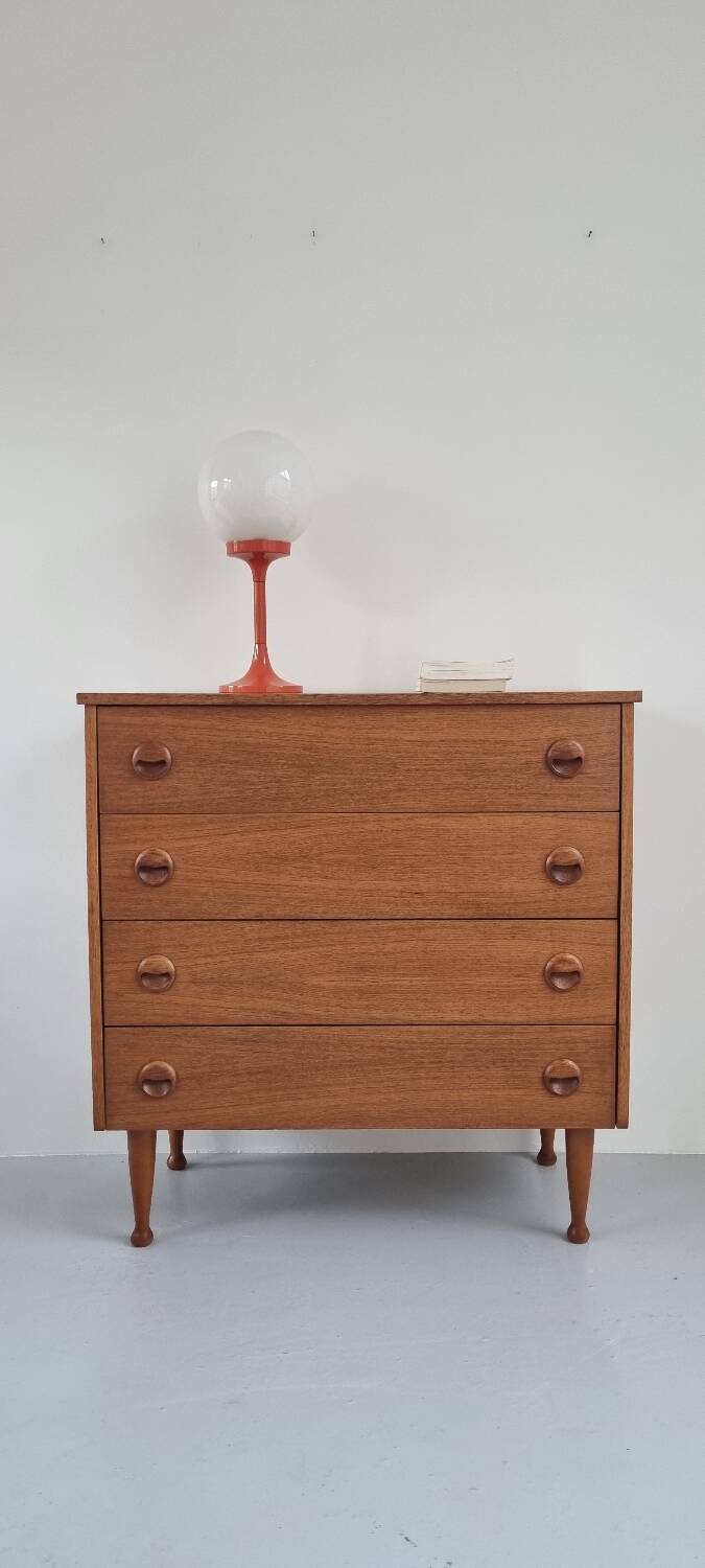 Teak chest of drawers 1960