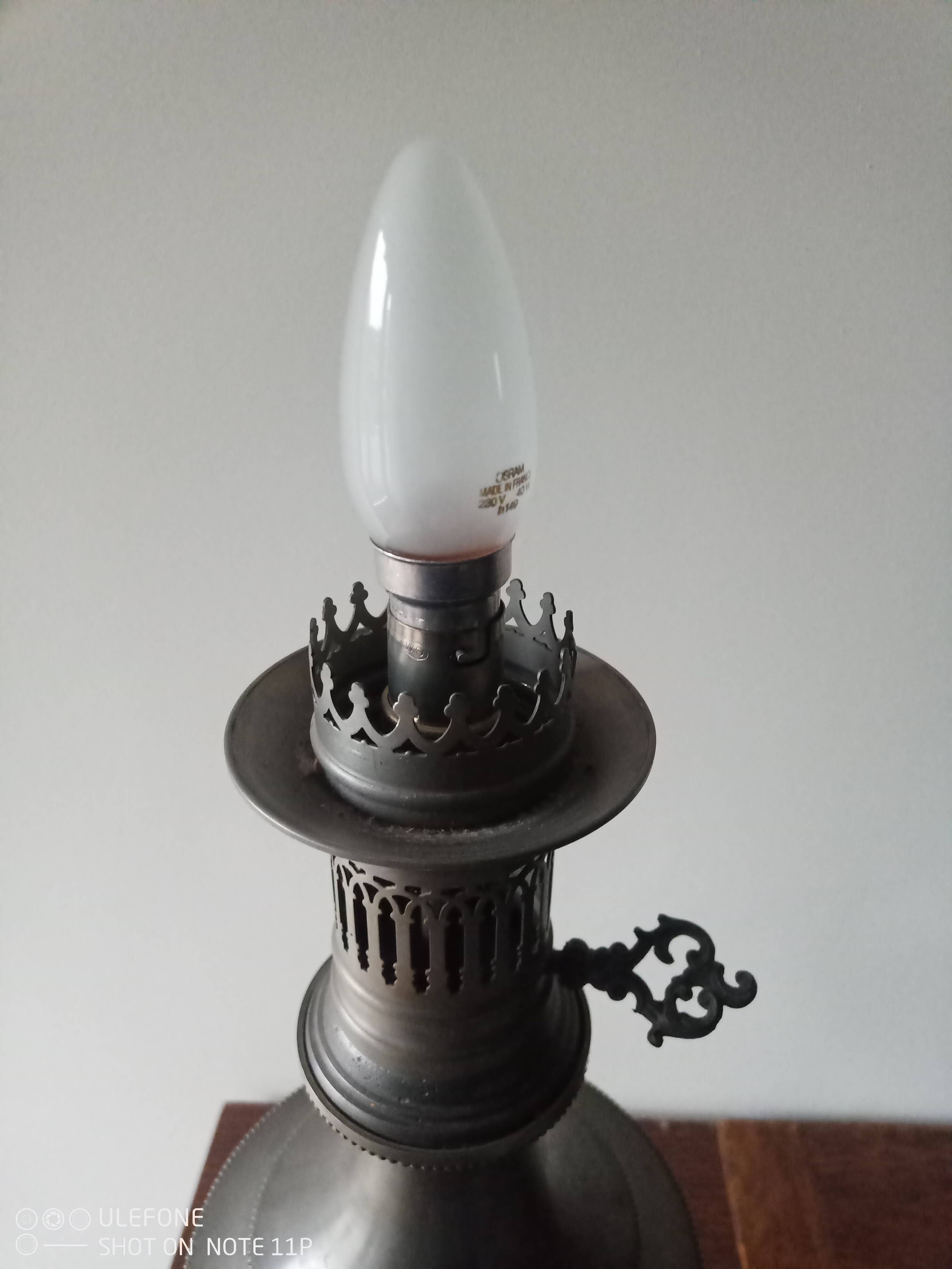 Tin lamp