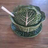 Cabbage soup tureen in earthenware