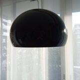 Kartell black pendant light 54 cm diameter