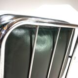 Fauteuil Art Déco en tube d'acier dans le goût de Gilbert Rhode Troy Sunshade, 1930