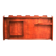 Armoire murale italienne en noyer faite à la main des années 1960.