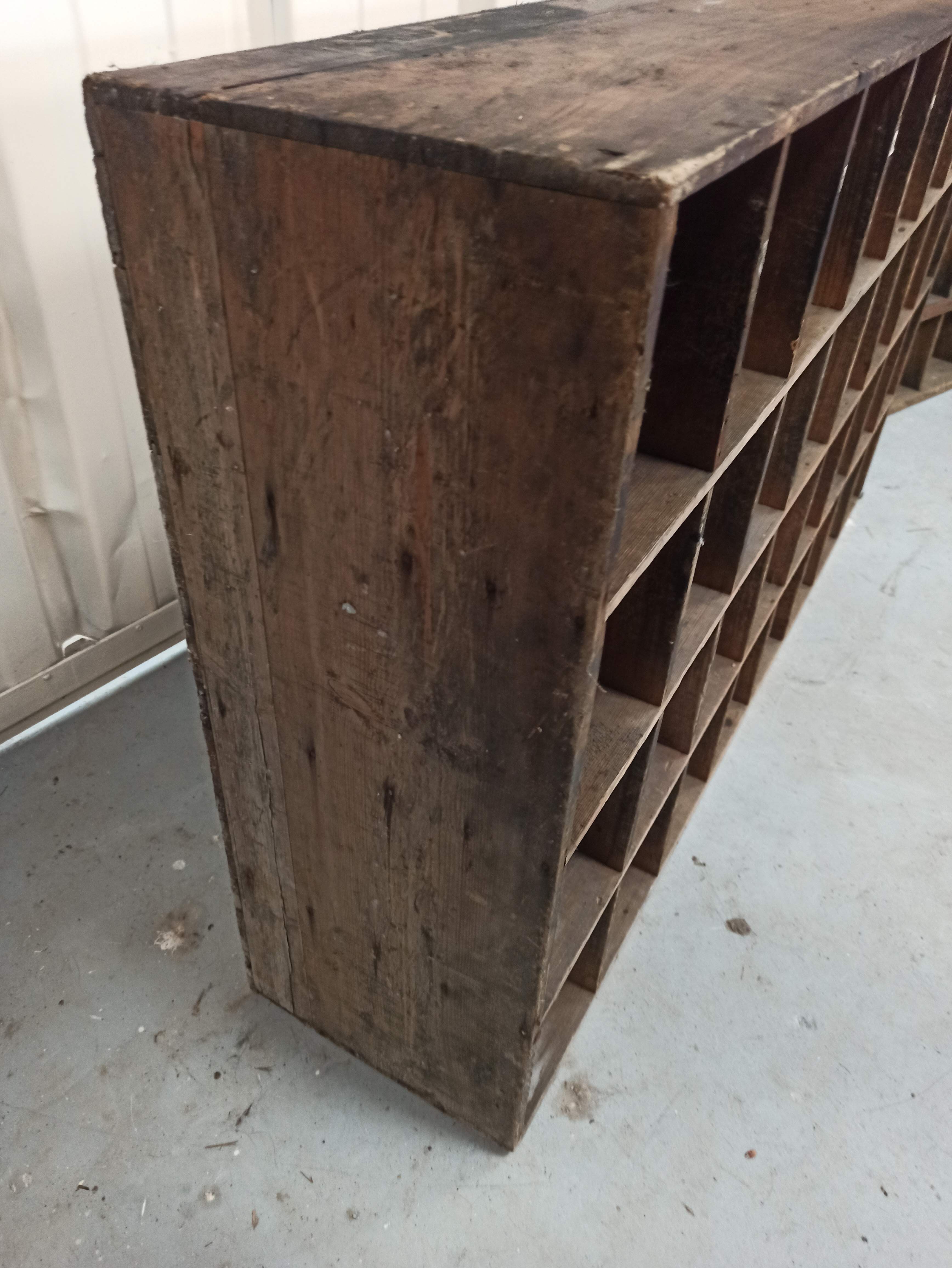 Duo of trade furniture sorting of the post shelf storage