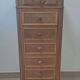 Oak chest of drawers
