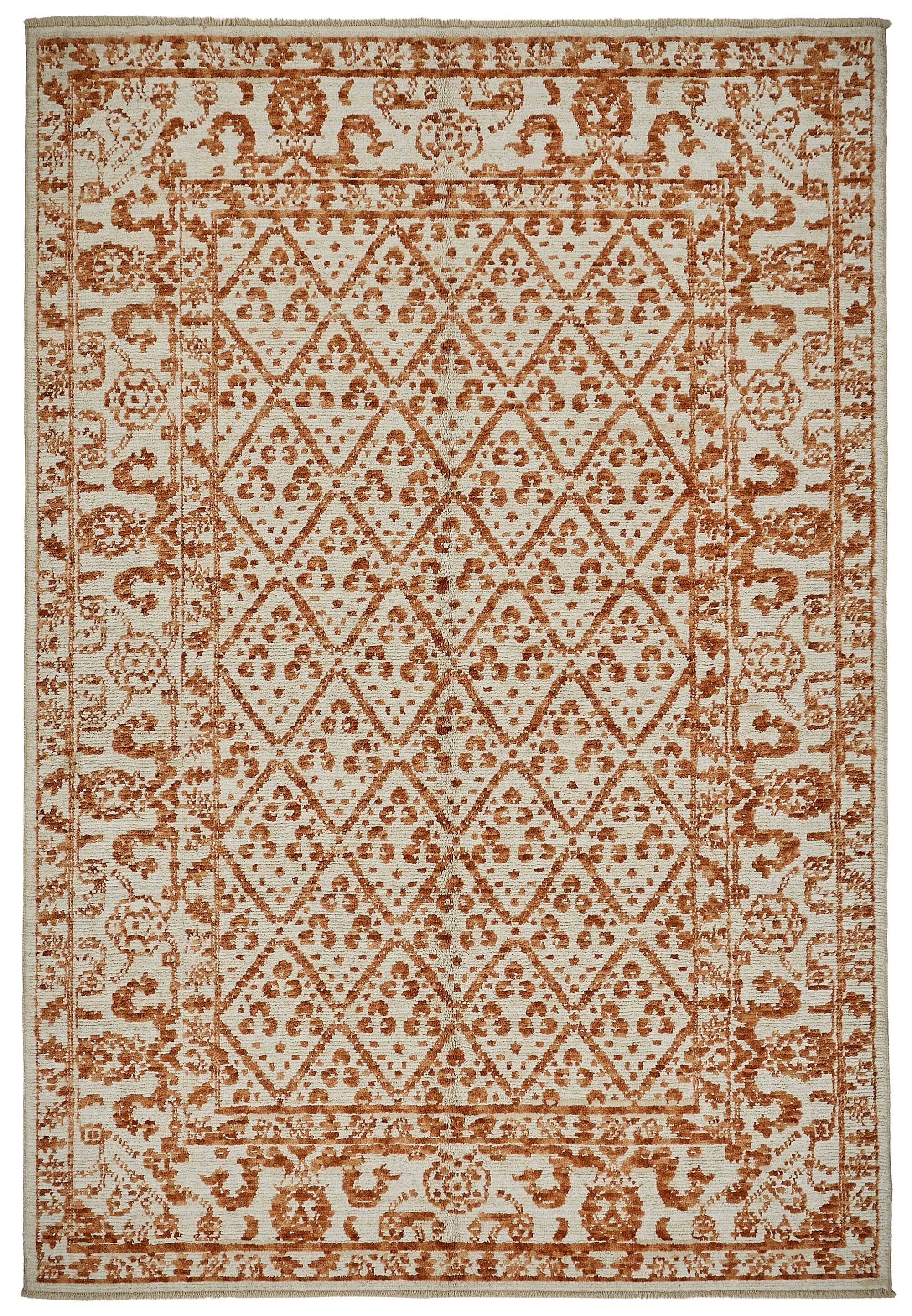 Turkish Handcrafted Loom Oushak Rug 197 cm x 297 cm