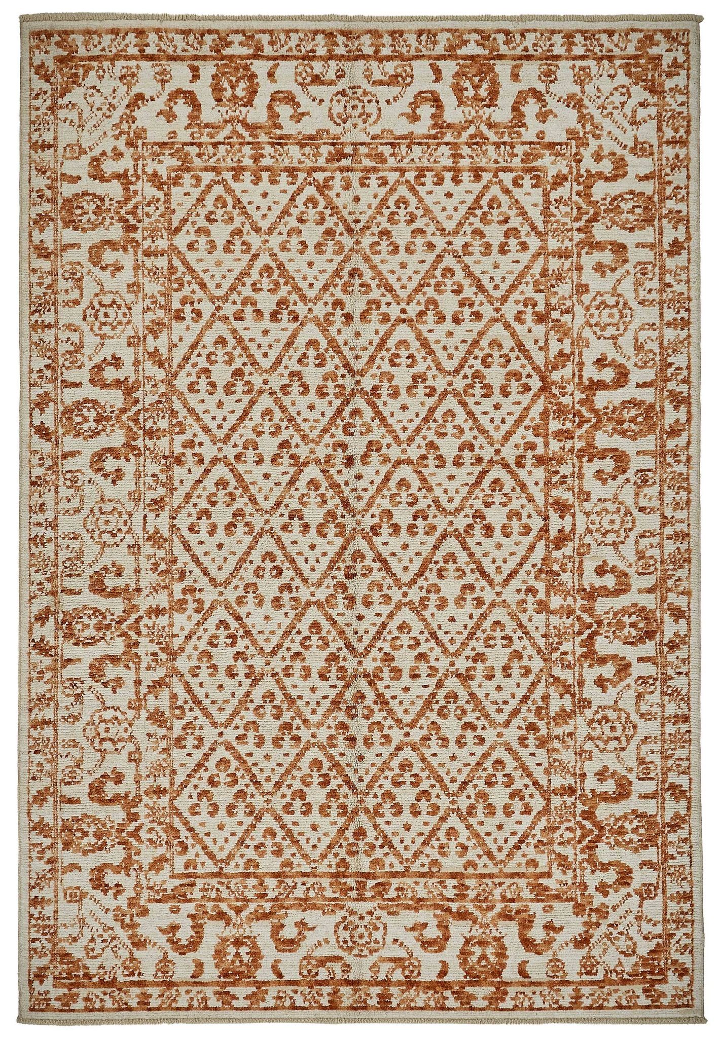 Tapis Oushak fait main en Turquie 197 cm x 297 cm