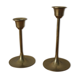 Brass candle holders