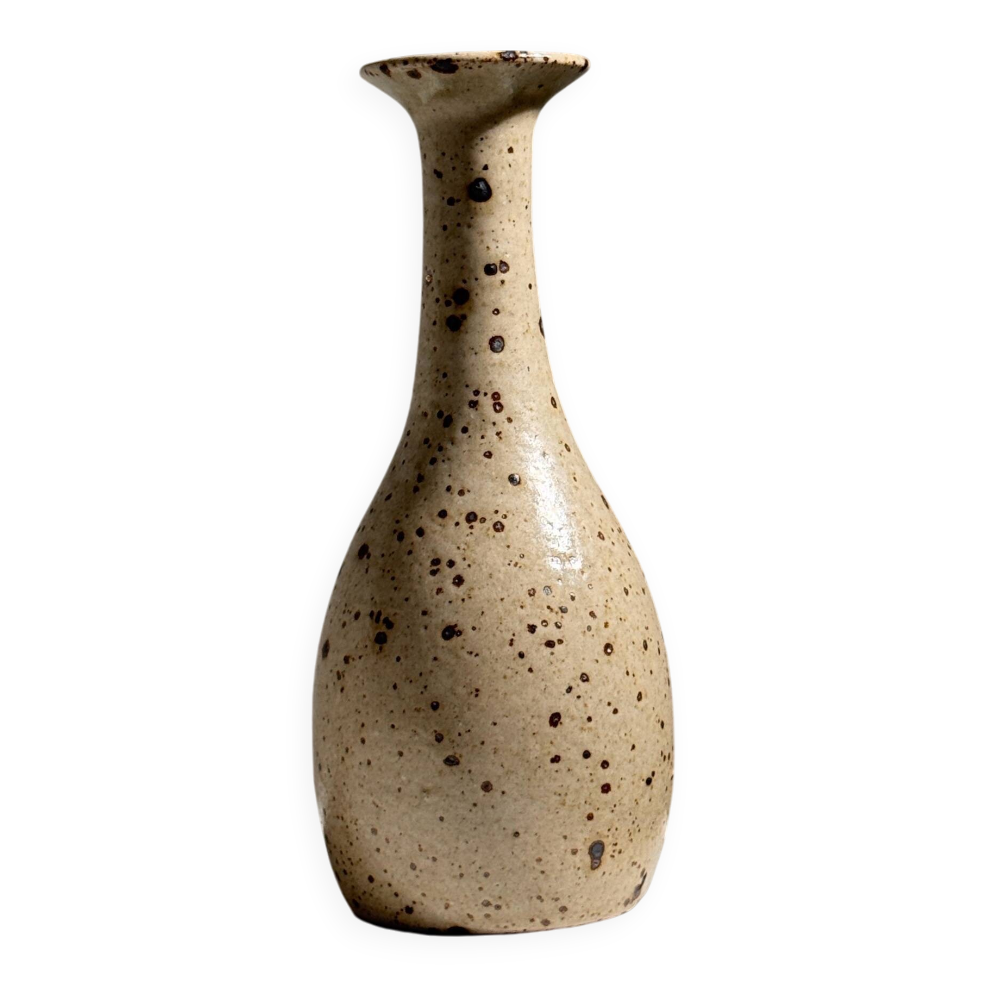 Stoneware soliflore vase