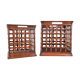 Paire de caisses en Bambou