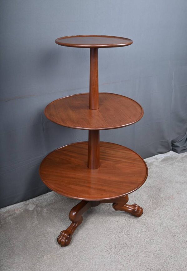 Serviteur Muet en Acajou, style Chippendale, Angleterre- Fin XIXe