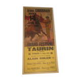 Bullfight 1981 poster