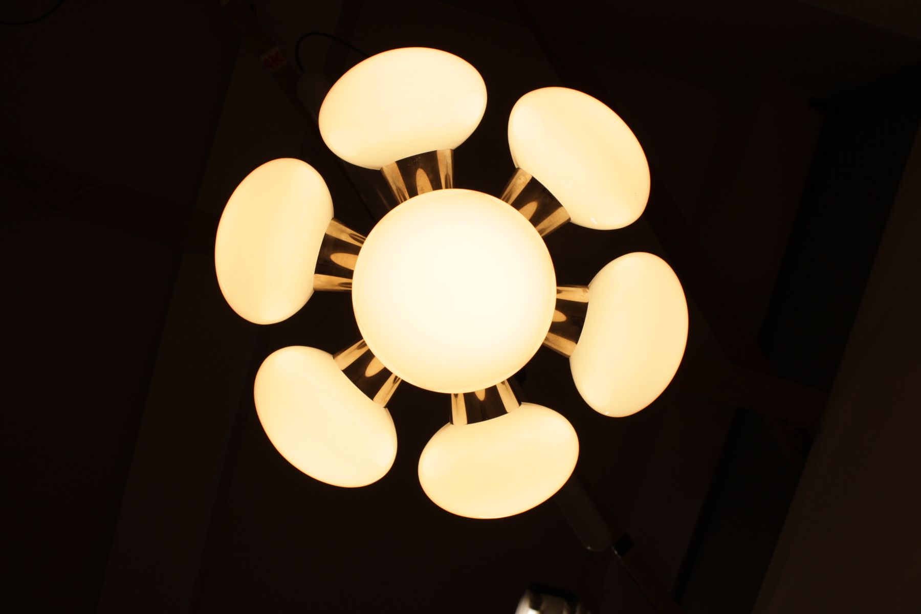 Chandelier Sputnik by Kamenický Šenov 1970 s