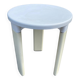 Tabouret blanc et beige Tatay 1960