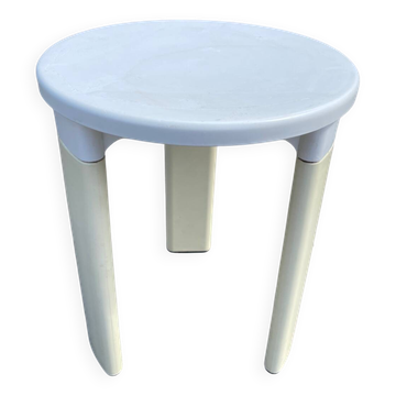 Tatay white and beige stool 1960