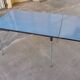 Table formica bleu