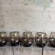 5 vintage glasses