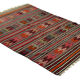 Anatolian handmade kilim rug 226 cm x 137 cm