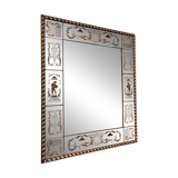 Large antique engraved and gilded wall mirror – Venetian style