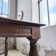 Table chêne style Louis XIV 1900