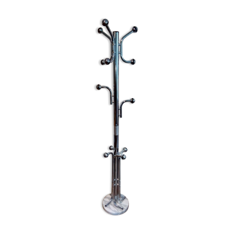 Porte-manteau perroquet en métal