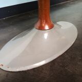 Czech vintage coffee table, wood and metal