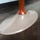 Czech vintage coffee table, wood and metal