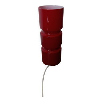 Red glass habitat lamp