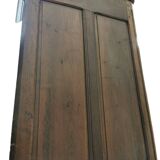 Louis XIV Style Wardrobe in Walnut 19th Century