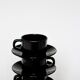 Batch of black cups