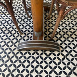 Set table and chairs Bistrot 50s