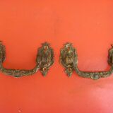 Pair of bronze handles