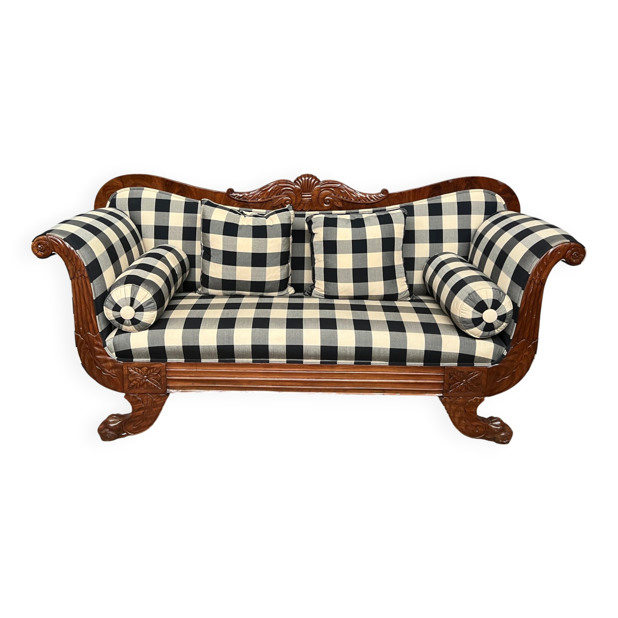 Empire style sofa.