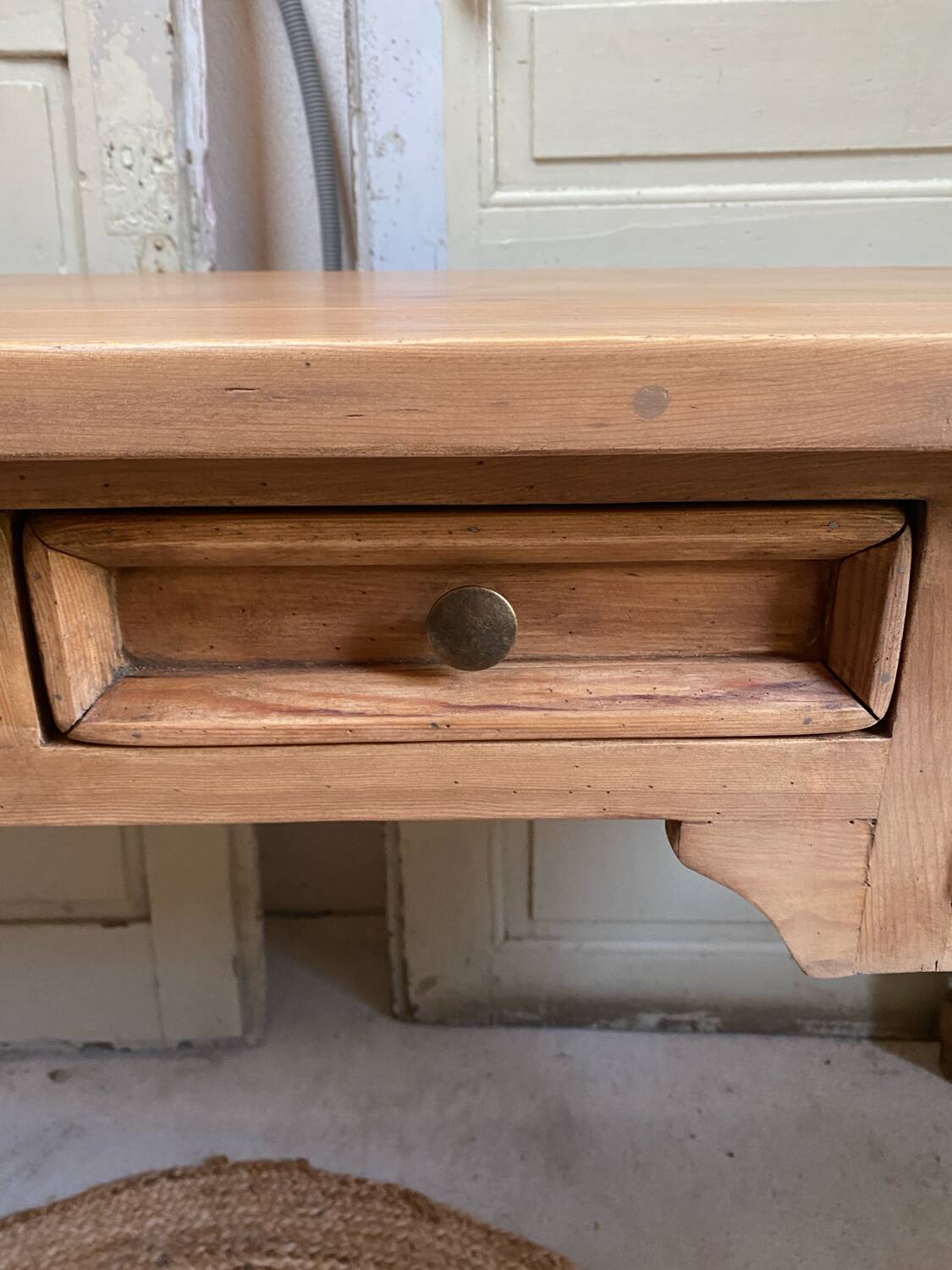 Old desk - natural patina - authentic charm