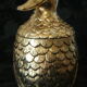 Vintage brass duck ice bucket Italy Mauro Manetti