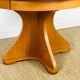 Vintage Scandinavian round dining table