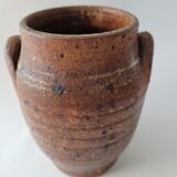 Vase jarre en grès artisanal