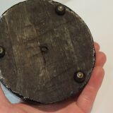 Wooden with glass globe stand